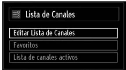 SABA L32PV412 - Administración de Emisoras: Lista de Canales - 1