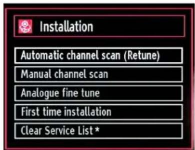 SABA L32PV412 - Installation - 1