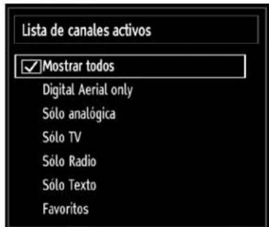 SABA L32PV412 - Administración de Emisoras: Organar la lista de Canales - 1
