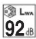 RYOBI RLM3313 - UCIOBHBIE OBO3HAUHNA HA IPODYKTE - 18