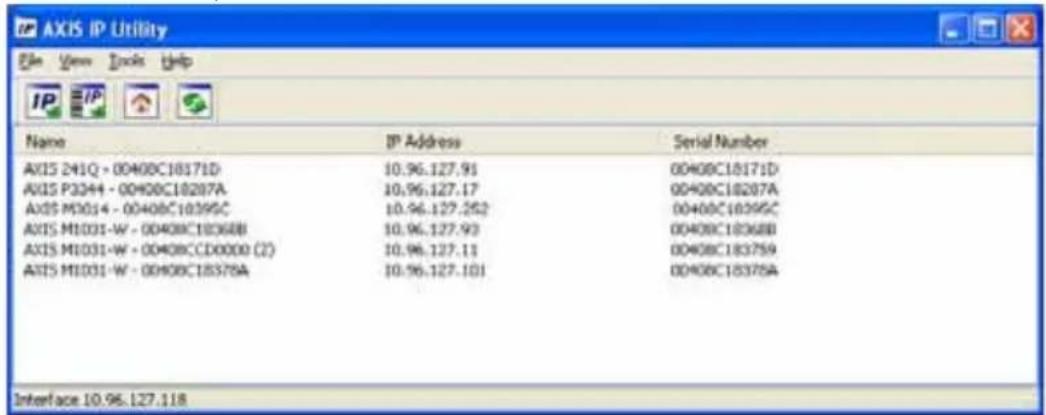 AXIS P3346VE - AXIS IP Utility - einzelne Kamera/kleine Installation - 1