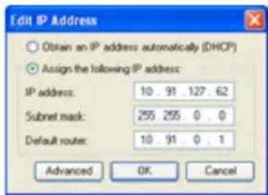 AXIS P3346VE - Assegnazione di un indirizzo IP a una singola periferica - 1