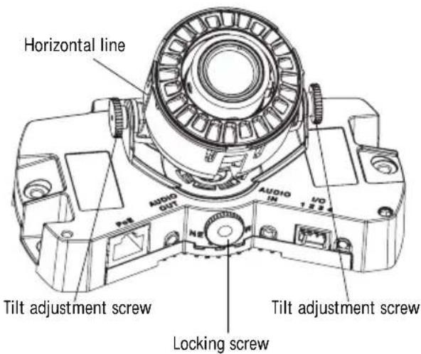 AXIS P3346VE - Adjust the Lens - 1