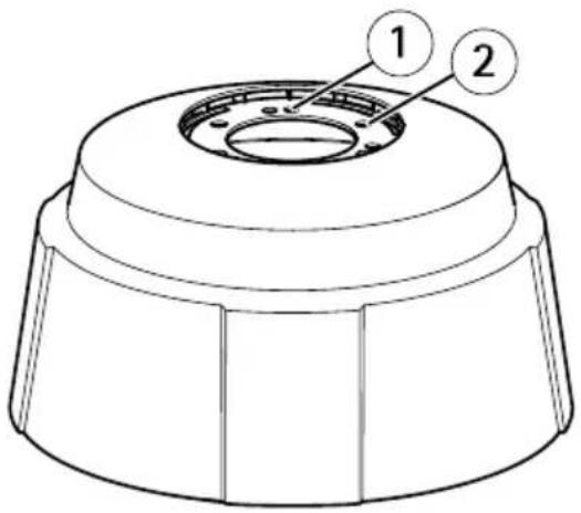 AXIS Q6054 50HZ - Sonnenblende - 1