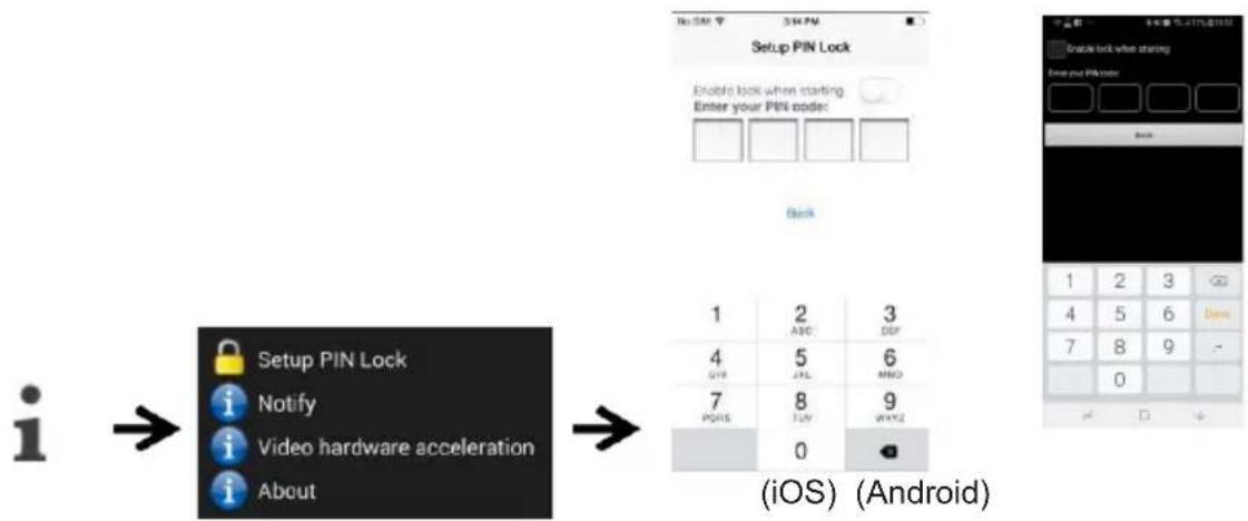 SMARTWARES C995IP - CONFIGURATION DU VERROUILLAGE PAR CODE PIN - 1