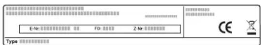 NEFF C1AMG84N0 - Codice prodotto (E-Nr.) e codice di produzione (FD) - 1