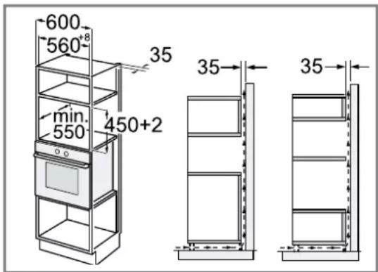 NEFF C1AMG84N0 - Installation dans un meuble haut - 1