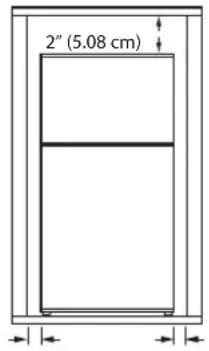 LG LTCS24223D - Keep a Proper Distance from Adjacent Objects - 2