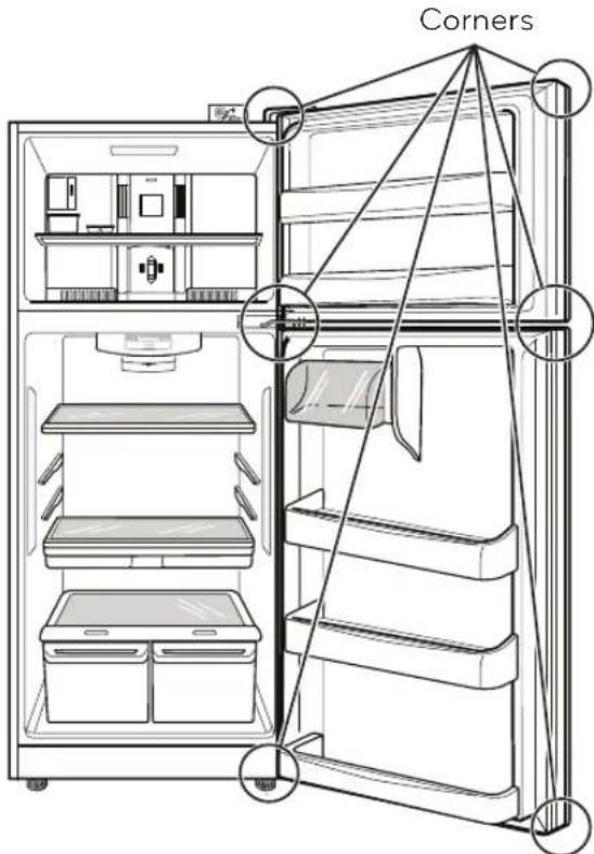 LG LTCS24223D - REFRIGERATOR INSTALLATION - 4