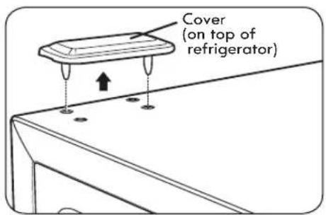 LG LTCS24223D - Removing Freezer Door - 6