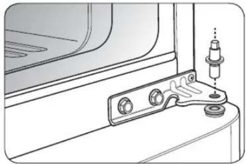 LG LTCS24223D - Reversing and Reinstalling Refrigerator Door - 1