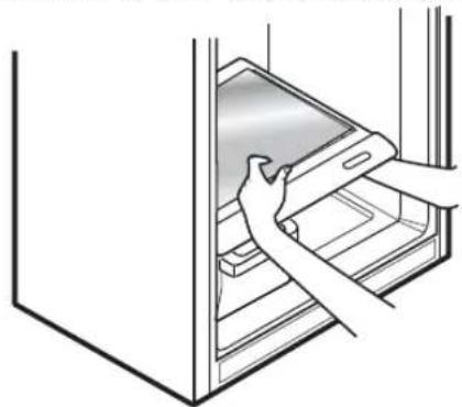 LG LTCS24223D - Pour retirer le bac en verre: - 1