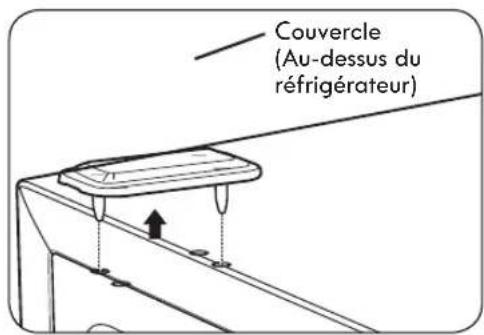 LG LTCS24223D - Retrait de la porte du concélateur - 6