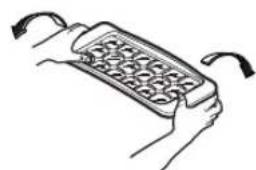LG LTCS24223D - Déformez en tournant le bac à glace pour refirer les glaçons: - 2