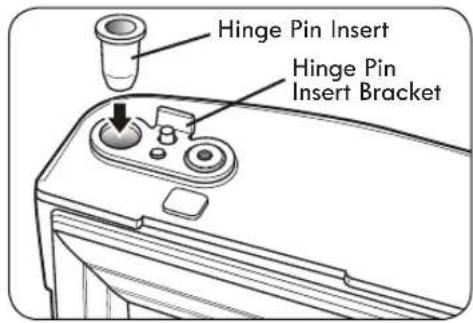 LG LTCS24223D - Removing Freezer Door - 4