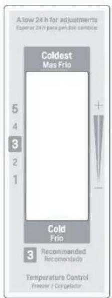 LG LTCS24223D - Control del Congelador - 1