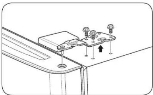 LG LTCS24223D - Removing Freezer Door - 2