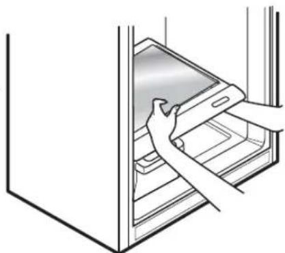 LG LTCS24223D - To remove the crisper glass: - 1