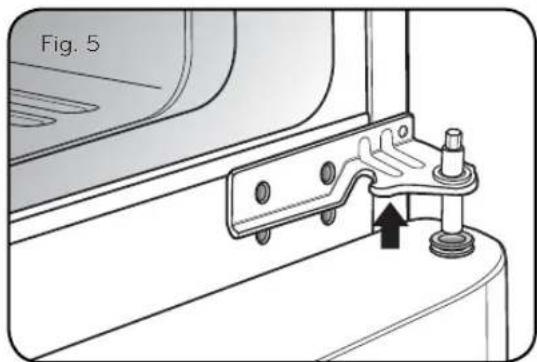 LG LTCS24223S - Removing Refrigerator Door - 2
