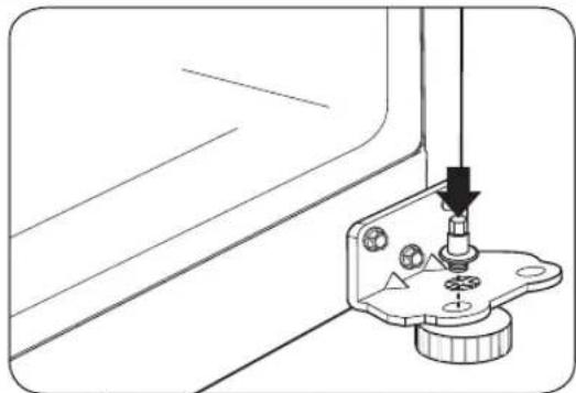 LG LTCS24223S - Reversing and Reinstalling Refrigerator Door - 5