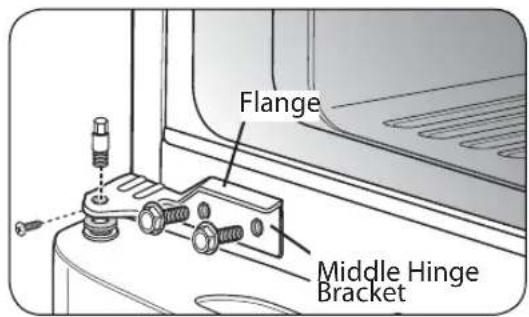 LG LTCS24223S - Reversing and Reinstalling Refrigerator Door - 13