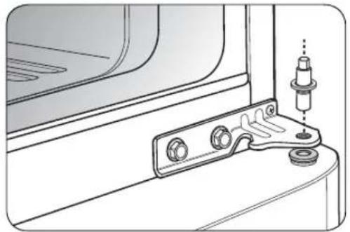 LG LTCS24223S - Reversing and Reinstalling Refrigerator Door - 1