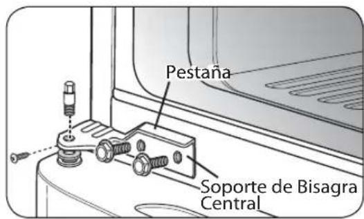LG LTCS24223S - INVERTIR Y VOLVER A PONER LA PUERTA DEL REFRIGERADOR - 13