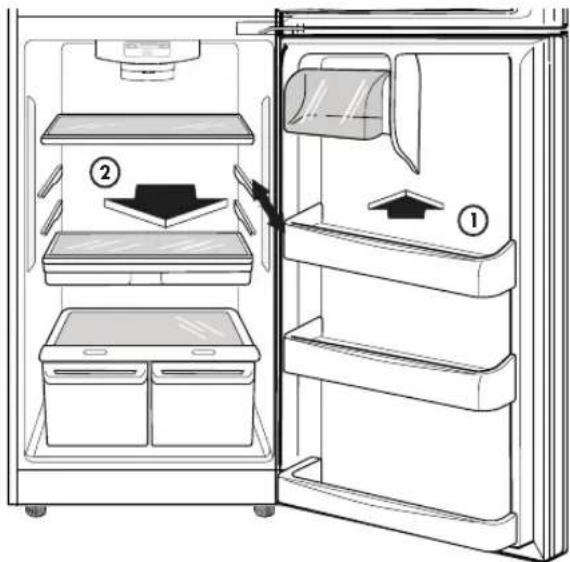 LG LTCS24223S - Adjusting Shelves - 3