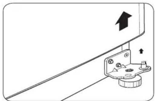 LG LTCS24223S - Inversement et reinstallation de la portede réfrigérateur - 2