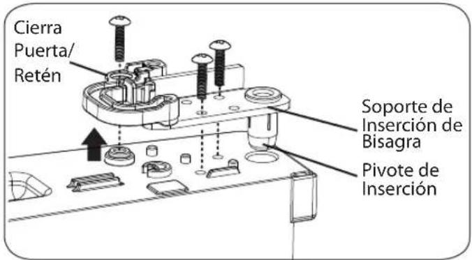 LG LTCS24223S - INVERTIR Y VOLVER A PONER LA PUERTA DEL REFRIGERADOR - 9