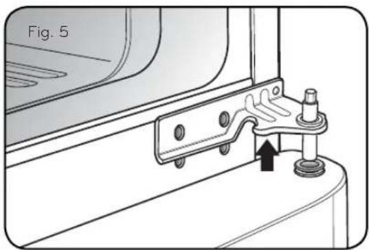 LG LTCS24223S - Retrait de la porte du réfrigérateur - 2