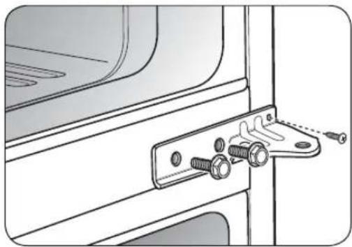 LG LTCS24223S - Reversing and Reinstalling Refrigerator Door - 3