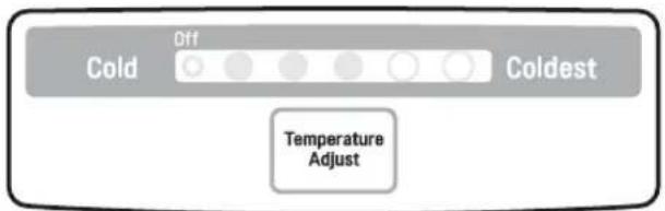 LG LTCS24223S - Control del Refrigerador (En Algunos Modelos) - 1