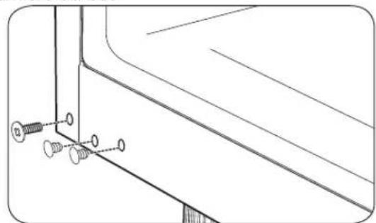 LG LTCS24223S - Inversement et reinstallation de la portede réfrigérateur - 7