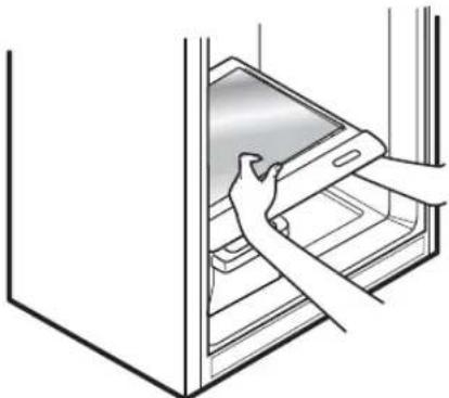 LG LTCS24223S - To remove the risper glass: - 1