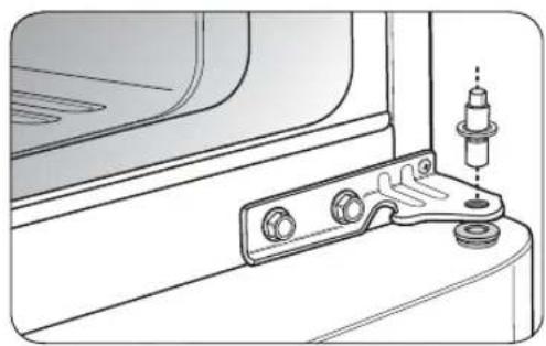 LG LTCS24223S - Inversement et reinstallation de la portede réfrigérateur - 1