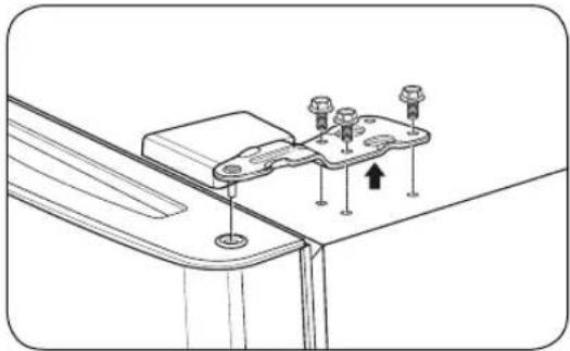 LG LTCS24223S - Removing Freezer Door - 2