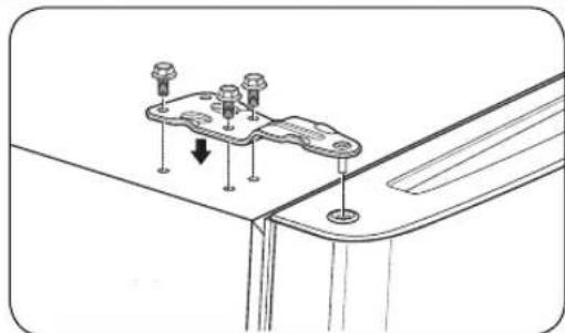LG LTCS24223S - REATTACHING THE DOORS - 2