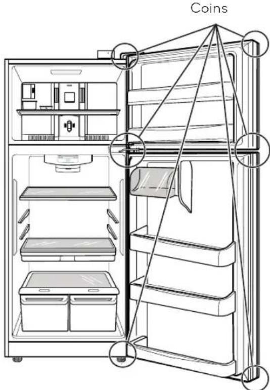 LG LTCS24223S - RATTACHEMENT DES PORTES - 5
