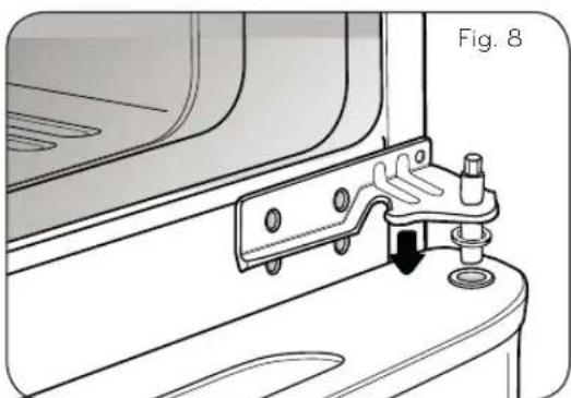 LG LTCS24223S - Replacing Refrigerator Door - 2