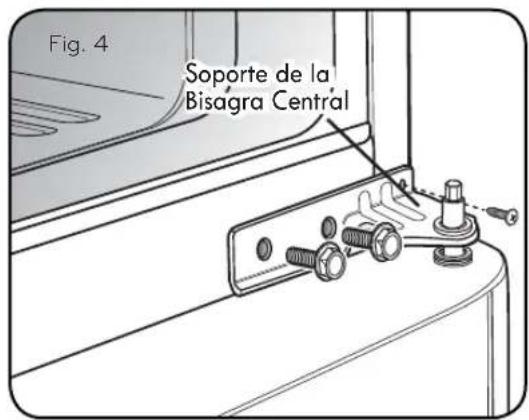 LG LTCS24223S - Para qitar puerta del refrigerador. - 1