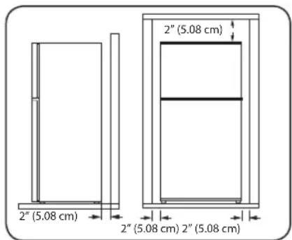 LG LTCS24223S - A una distancia adecuada de elementos cercanos - 1