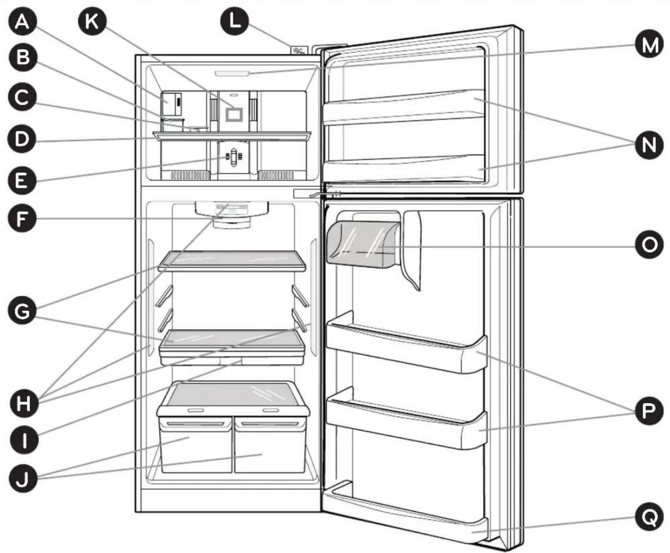 LG LTCS24223S - PARTS AND FEATURES - 1