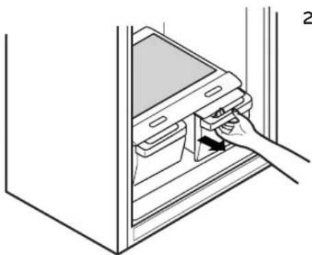 LG LTCS24223S - Pour retirer et installer les tiroirs du bac a legumes: - 1