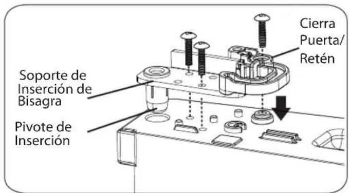 LG LTCS24223S - INVERTIR Y VOLVER A PONER LA PUERTA DEL REFRIGERADOR - 10