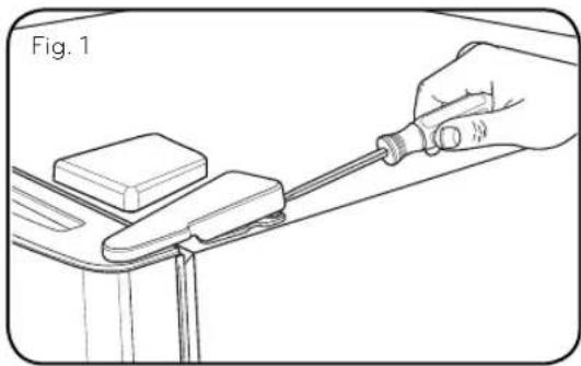 LG LTCS24223S - Removing Freezer Door - 1