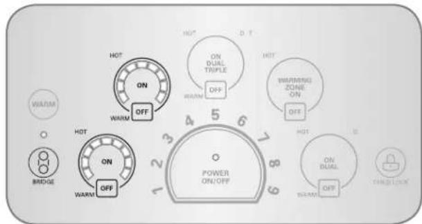 LG LSCE305ST - Pour réajuster le niveau de puissance : - 1