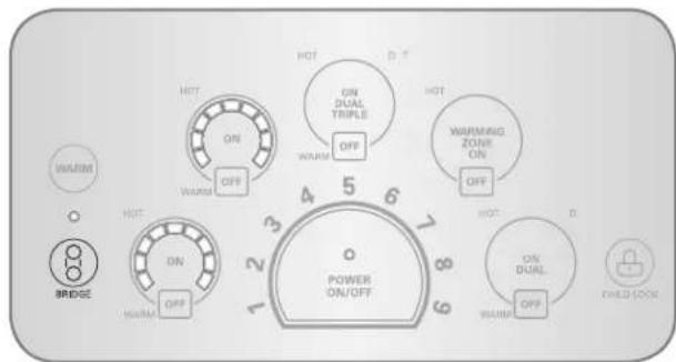 LG LSCE305ST - To activate the Bridge Cooking Zone - 2