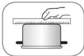 LG LSCE305ST - UTILICE RECIPIENTES DE COCCION DE BASE PLANA - 1