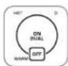 LG LSCE305ST - To Activate the Dual Cooking Zone - 1